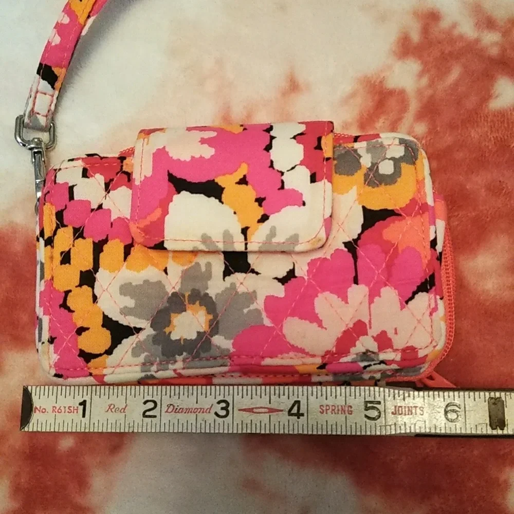 Vera Bradley Quilted Wallet/Convertible Wristlet